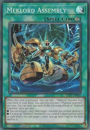 Meklord Assembly [LED7-EN020] Super Rare - Trinity Hobby