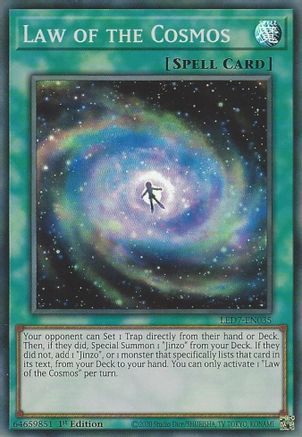Law of the Cosmos [LED7-EN035] Super Rare - Trinity Hobby