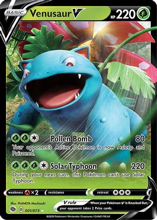 Venusaur V (001/073) [Sword & Shield: Champion's Path] - Trinity Hobby