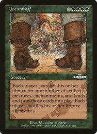 Incoming! (Oversized) [Oversize Cards] - Trinity Hobby