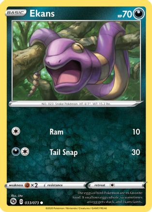 Ekans (033/073) [Sword & Shield: Champion's Path] - Trinity Hobby