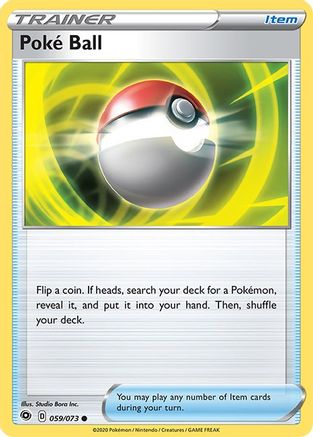 Poke Ball (059/073) [Sword & Shield: Champion's Path] - Trinity Hobby