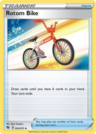 Rotom Bike (063/073) [Sword & Shield: Champion's Path] - Trinity Hobby