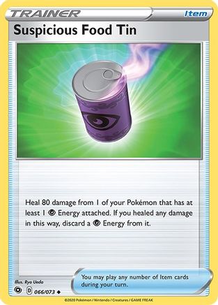 Suspicious Food Tin (066/073) [Sword & Shield: Champion's Path] - Trinity Hobby