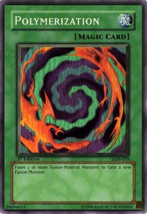 Polymerization [LOB-059] Super Rare - Trinity Hobby