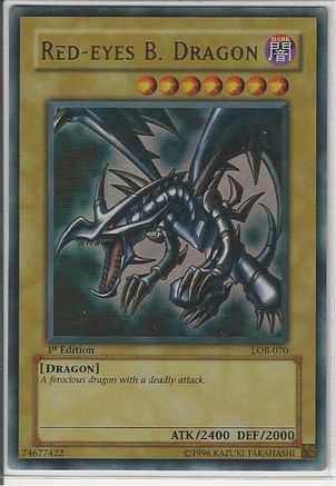 Red-Eyes B. Dragon [LOB-070] Ultra Rare - Trinity Hobby