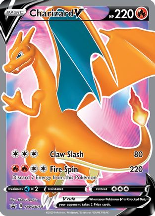 Charizard V (SWSH050) [Sword & Shield: Black Star Promos] - Trinity Hobby