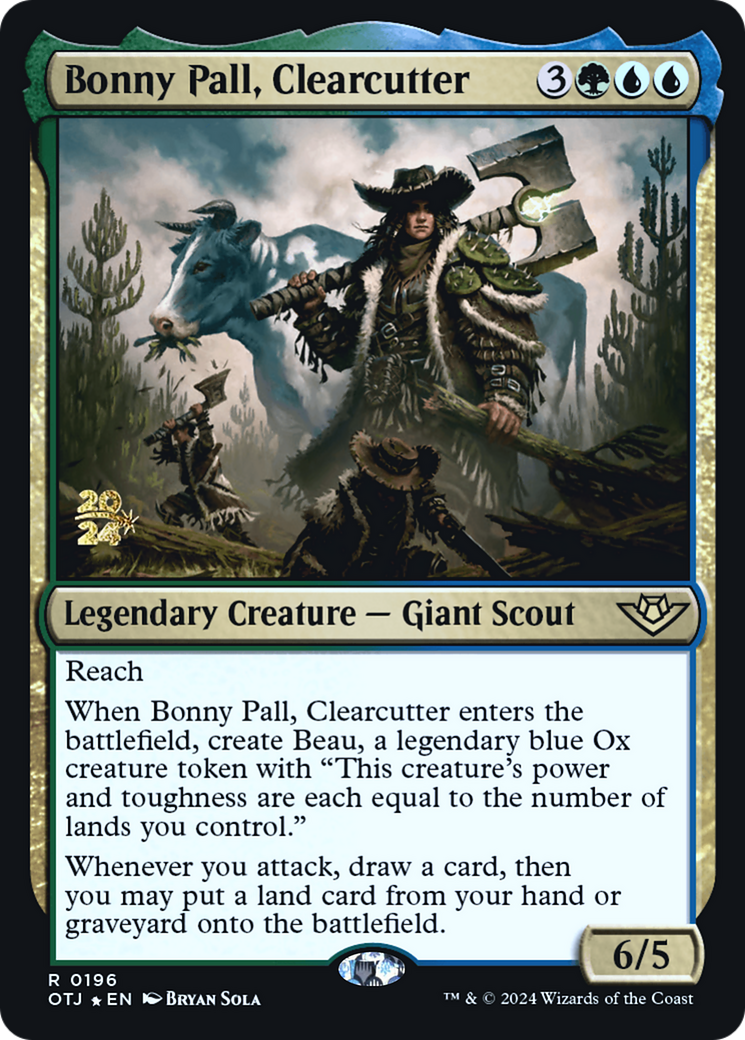 Bonny Pall, Clearcutter [Outlaws of Thunder Junction Prerelease Promos] - Trinity Hobby