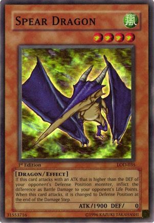Spear Dragon [LOD-035] Super Rare - Trinity Hobby
