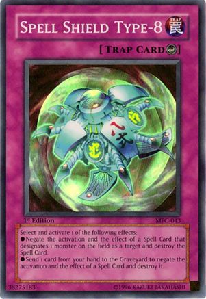 Spell Shield Type-8 [MFC-043] Super Rare - Trinity Hobby