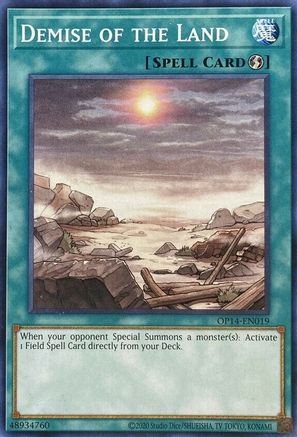 Demise of the Land [OP14-EN019] Common - Trinity Hobby