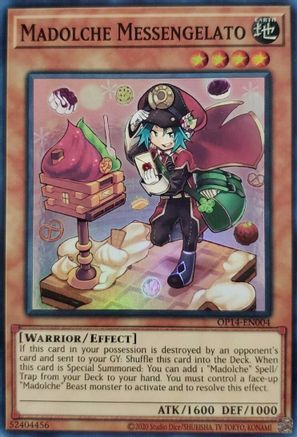 Madolche Messengelato [OP14-EN004] Super Rare - Trinity Hobby