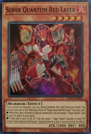 Super Quantum Red Layer [OP14-EN006] Super Rare - Trinity Hobby