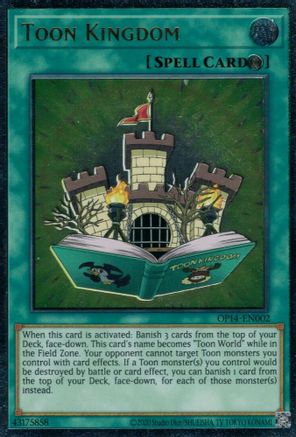 Toon Kingdom [OP14-EN002] Ultimate Rare - Trinity Hobby