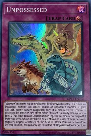 Unpossessed [OP14-EN012] Super Rare - Trinity Hobby