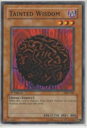 Tainted Wisdom [MRD-081] Common - Trinity Hobby