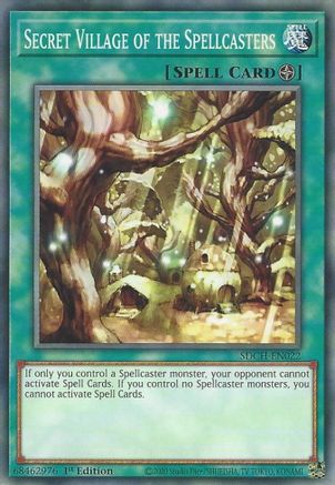 Secret Village of the Spellcasters [SDCH-EN022] Common - Trinity Hobby