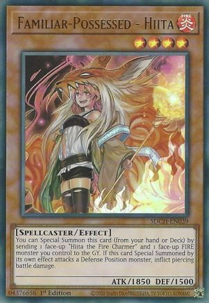 Familiar-Possessed - Hiita (Alternate Art) [SDCH-EN039] Ultra Rare - Trinity Hobby