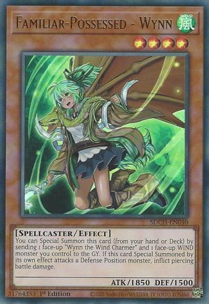 Familiar-Possessed - Wynn (Alternate Art) [SDCH-EN040] Ultra Rare - Trinity Hobby