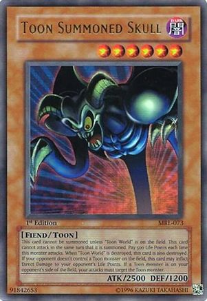 Toon Summoned Skull [MRL-073] Ultra Rare - Trinity Hobby