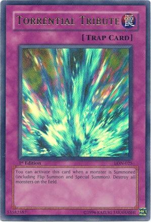 Torrential Tribute [LON-025] Ultra Rare - Trinity Hobby