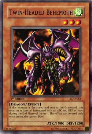 Twin-Headed Behemoth [LOD-063] Super Rare - Trinity Hobby