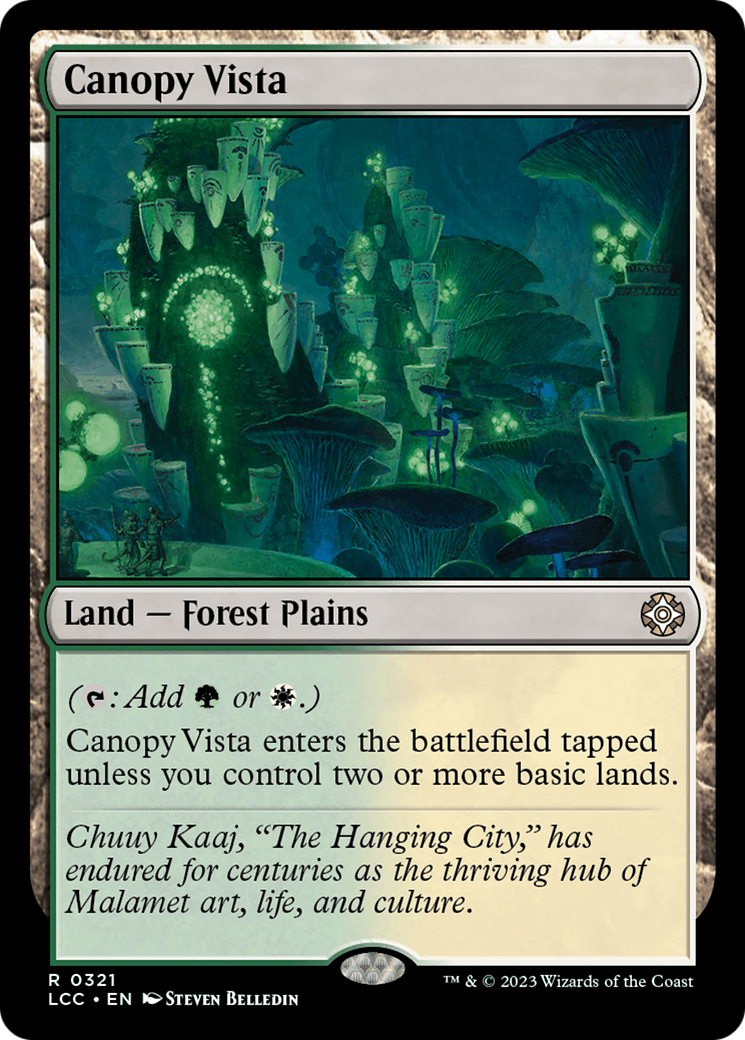 Canopy Vista [The Lost Caverns of Ixalan Commander] - Trinity Hobby