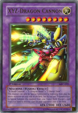 XYZ-Dragon Cannon [MFC-052] Ultra Rare - Trinity Hobby