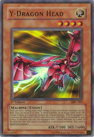 Y-Dragon Head [MFC-005] Super Rare - Trinity Hobby