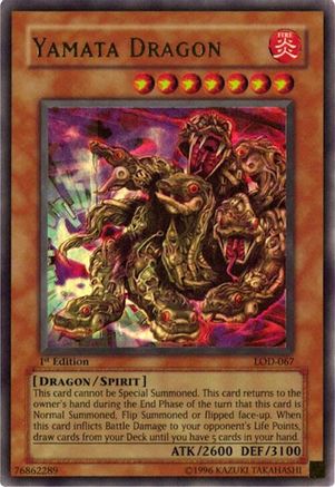Yamata Dragon [LOD-067] Ultra Rare - Trinity Hobby