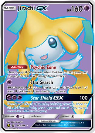 Jirachi GX (79a/236) [Alternate Art Promos] - Trinity Hobby