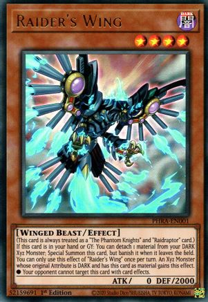 Raider's Wing [PHRA-EN001] Ultra Rare - Trinity Hobby