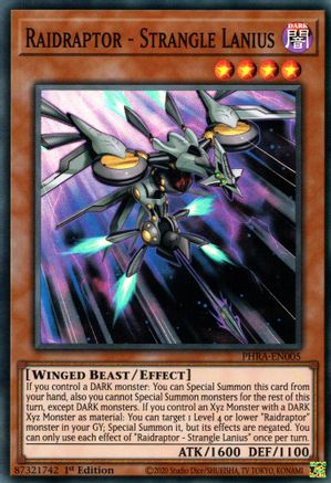 Raidraptor - Strangle Lanius [PHRA-EN005] Super Rare - Trinity Hobby