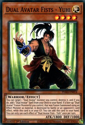Dual Avatar Fists - Yuhi [PHRA-EN014] Super Rare - Trinity Hobby