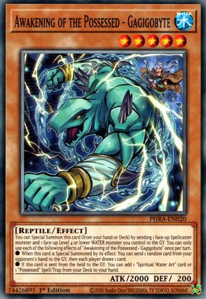 Awakening of the Possessed - Gagigobyte [PHRA-EN020] Common - Trinity Hobby