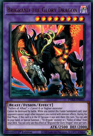 Brigrand the Glory Dragon [PHRA-EN031] Ultra Rare - Trinity Hobby