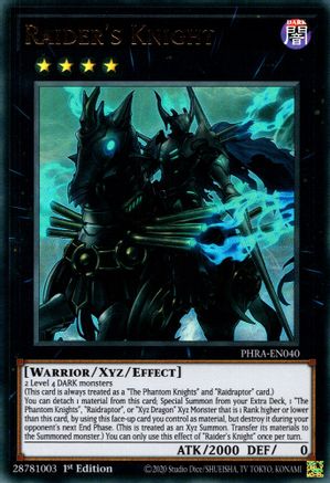 Raider's Knight [PHRA-EN040] Ultra Rare - Trinity Hobby