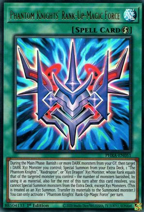 Phantom Knights' Rank-Up-Magic Force [PHRA-EN051] Ultra Rare - Trinity Hobby