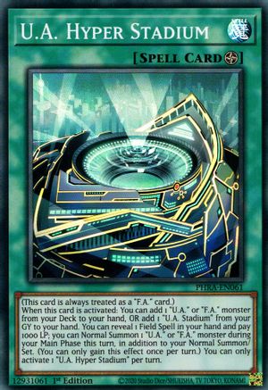 U.A. Hyper Stadium [PHRA-EN061] Super Rare - Trinity Hobby