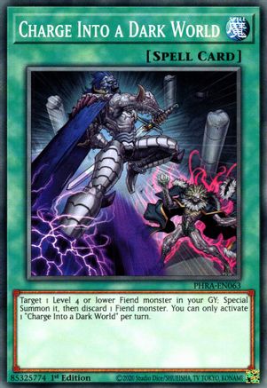 Charge Into a Dark World [PHRA-EN063] Common - Trinity Hobby