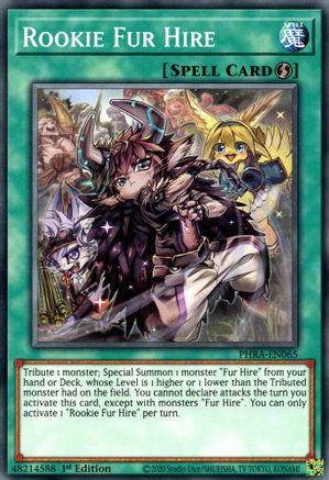Rookie Fur Hire [PHRA-EN065] Common - Trinity Hobby