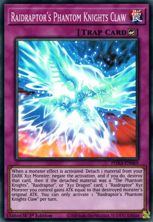 Raidraptor's Phantom Knights Claw [PHRA-EN069] Super Rare - Trinity Hobby
