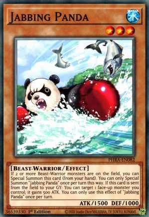 Jabbing Panda [PHRA-EN082] Common - Trinity Hobby