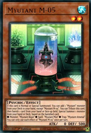 Myutant M-05 [PHRA-EN084] Ultra Rare - Trinity Hobby