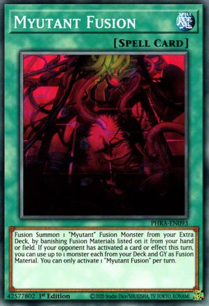 Myutant Fusion [PHRA-EN093] Common - Trinity Hobby