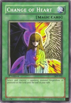 Change of Heart [SDY-032] Common - Trinity Hobby