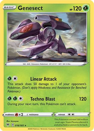 Genesect (016/185) [Sword & Shield: Vivid Voltage] - Trinity Hobby