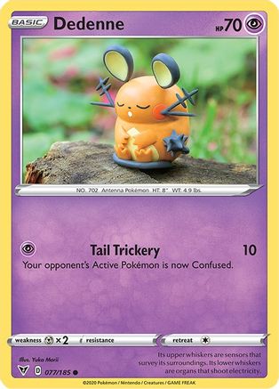Dedenne (077/185) [Sword & Shield: Vivid Voltage] - Trinity Hobby