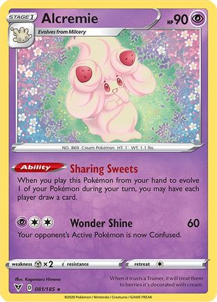 Alcremie (081/185) [Sword & Shield: Vivid Voltage] - Trinity Hobby