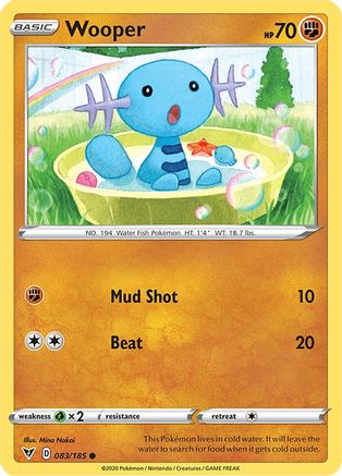 Wooper (083/185) [Sword & Shield: Vivid Voltage] - Trinity Hobby